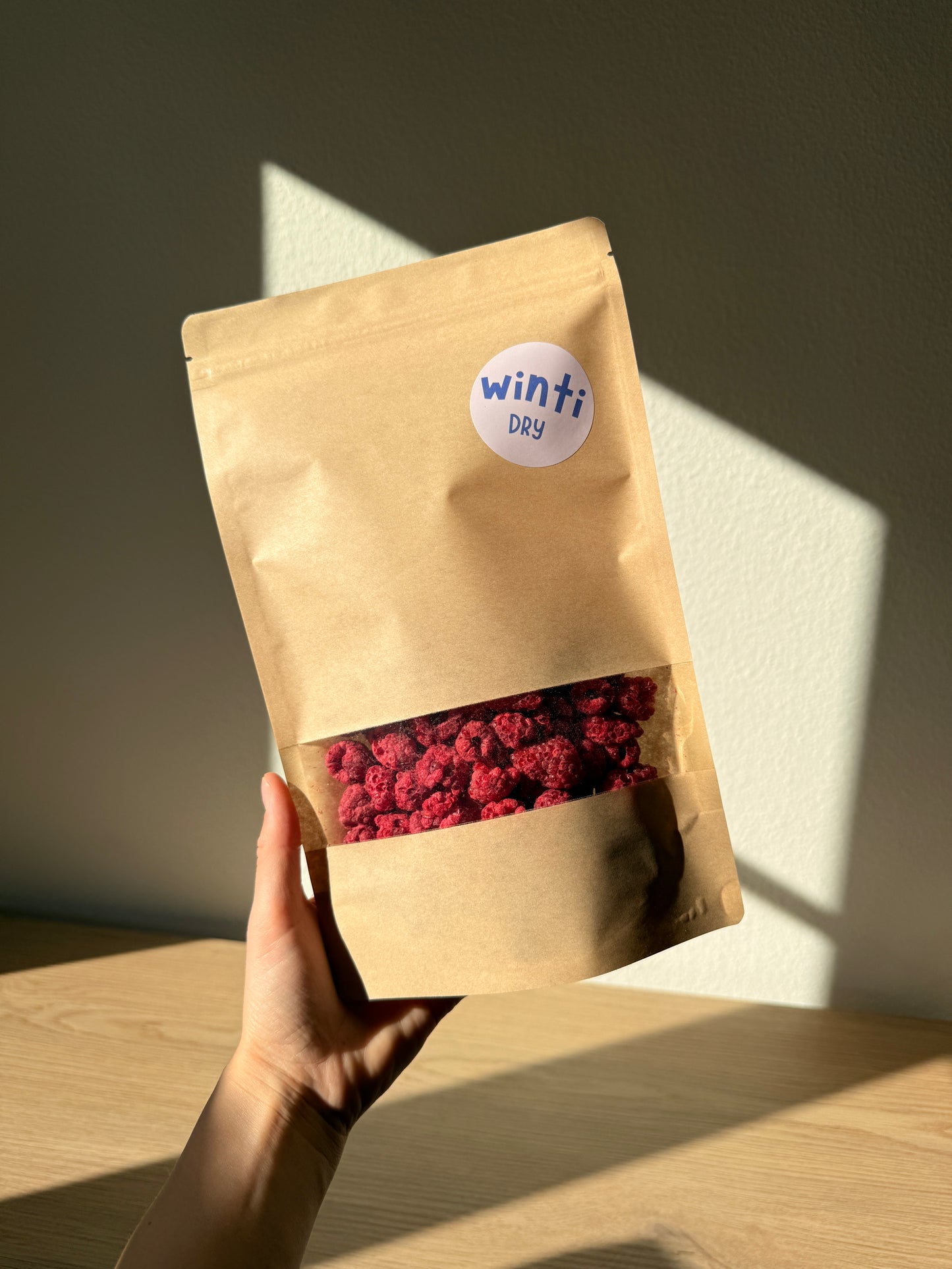 Schweizer Himbeeren gefriergetrocknet