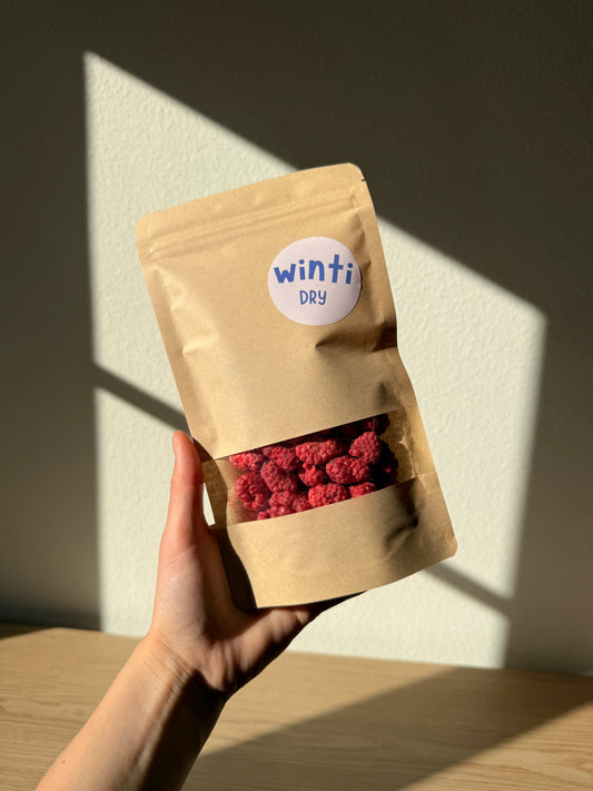 Schweizer Himbeeren gefriergetrocknet