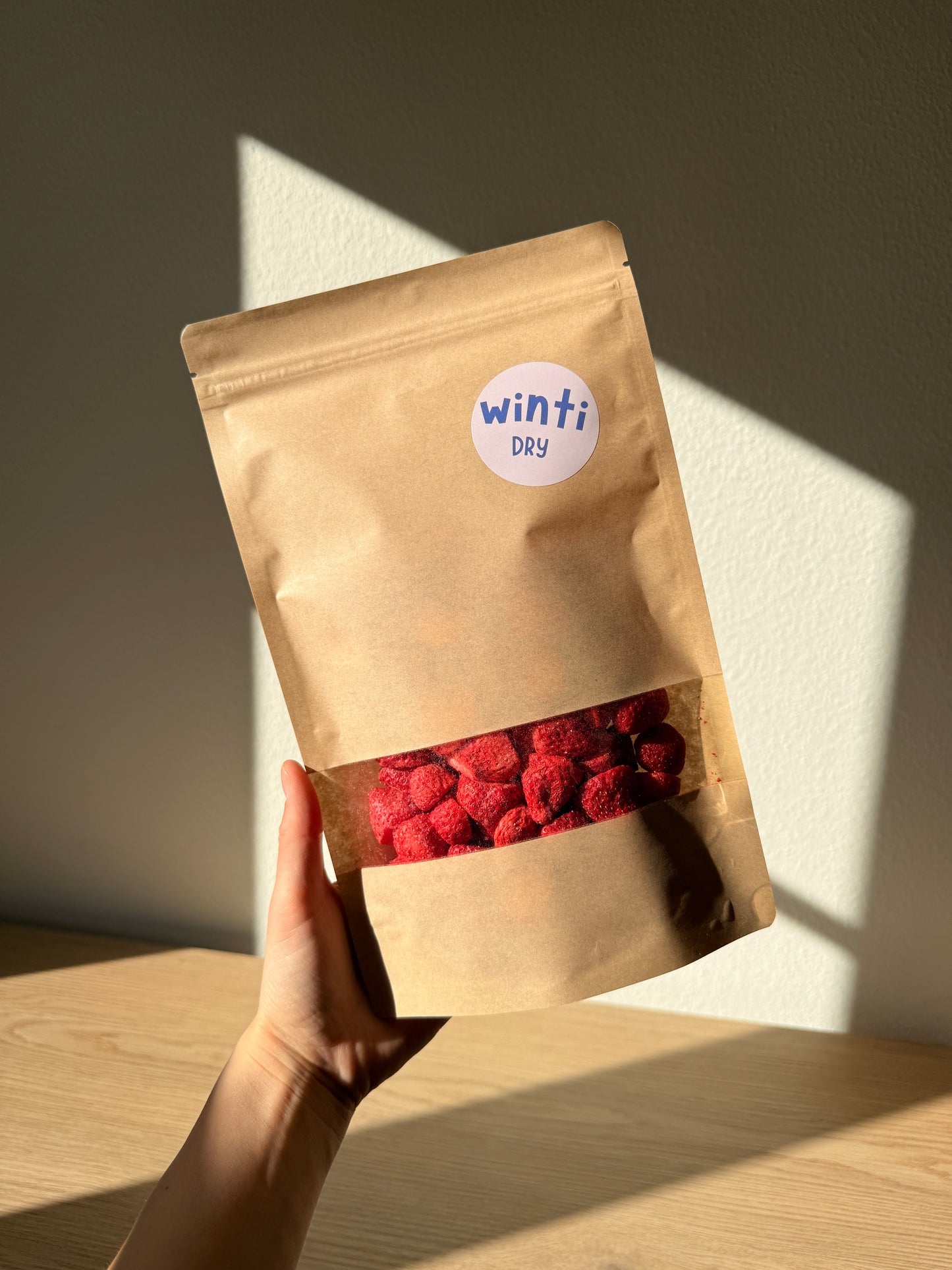 Schweizer Erdbeeren gefriergetrocknet