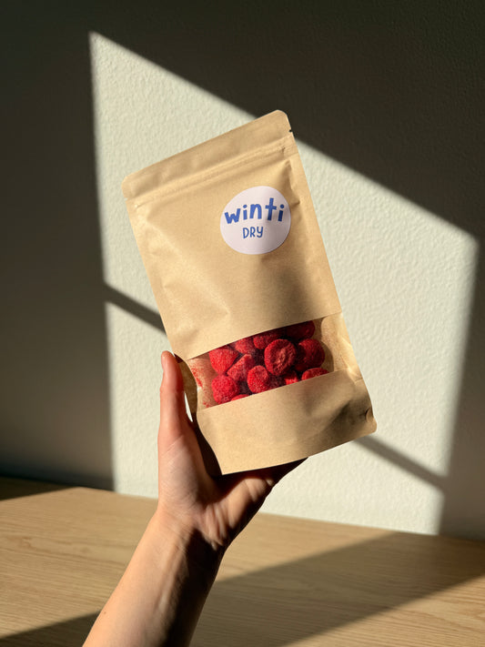 Schweizer Erdbeeren gefriergetrocknet